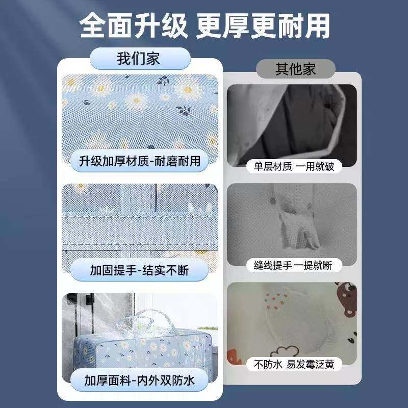 被子收纳袋大容量搬家打包整理袋家用防潮装棉被衣服收纳袋,淘宝优惠券,粉丝福利购,淘宝优惠卷