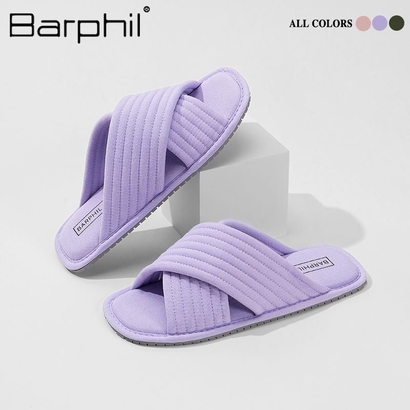 Barphil拖鞋室内家居2025年新款四季棉拖鞋外穿百搭防滑软底防滑 - 图2