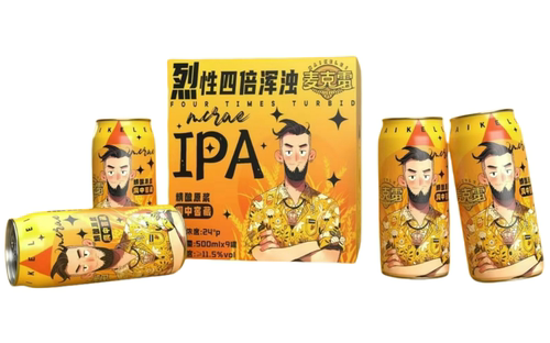 【官方旗舰店】麦克雷烈性啤酒IPA忘情酒忘忧酒精酿原浆迈特整箱 - 图3