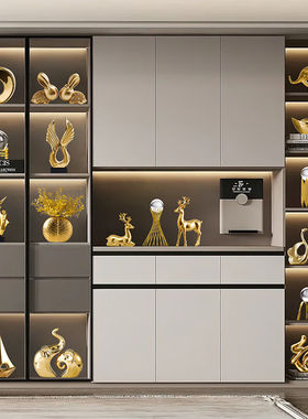 正想轻奢客厅酒柜装饰品摆件工艺品办公室电视柜玄关摆设乔迁搬家