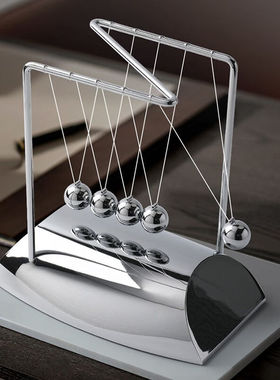 赟娅永动机牛顿摆球混沌摆办公室开业乔迁书房办公桌桌面装饰礼品