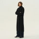 Bai Gong 2024 autumn and winter new high-end temperament 100% wool woolen coat women's stand collar long coat 52621