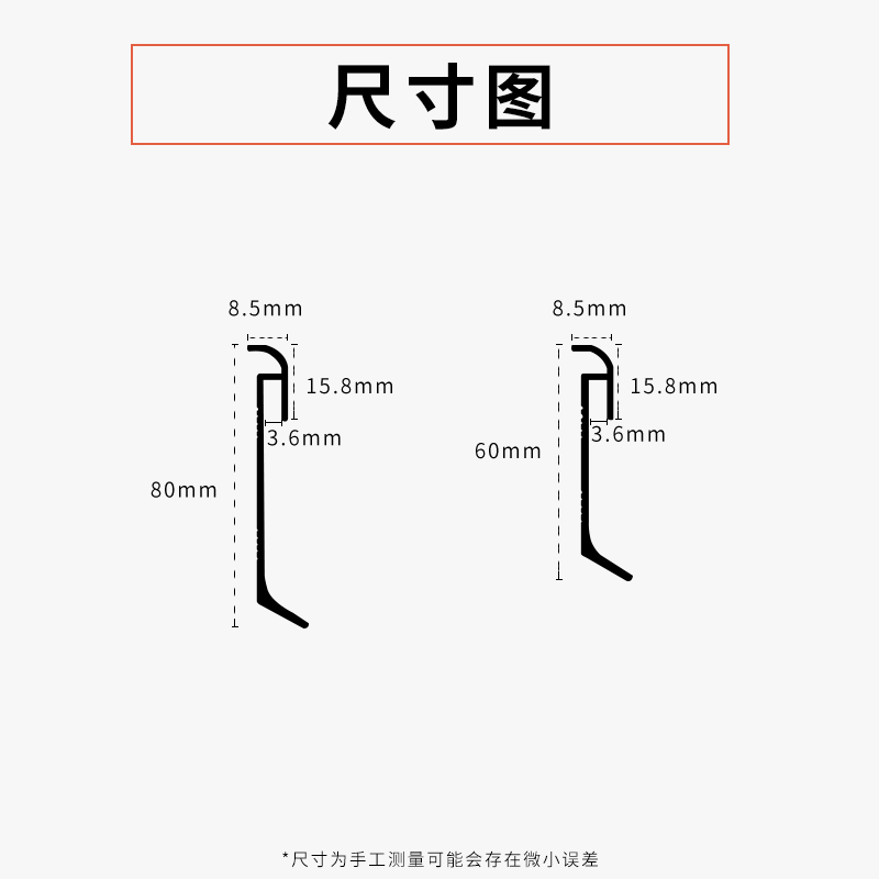 铝合金踢脚线LED灯带发光地脚线不锈钢自粘带灯贴脚线墙角线-图2