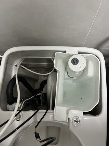 智能马桶下沉水箱，侧边水箱，半边水箱。通用进水器高度调高调低 - 图2