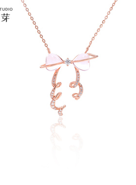 花芽原创formyheart纯银项链