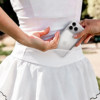 Pengpaiqi fairy running culottes sports waist bag skirt