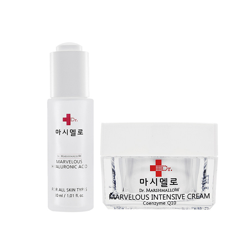 玛茜玛洛收缩毛孔补水玻尿酸面霜 玛茜玛洛海外面部护理套装