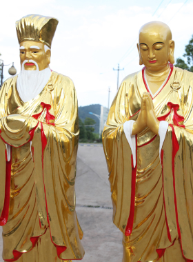 树脂玻璃钢寺庙大型佛像供奉