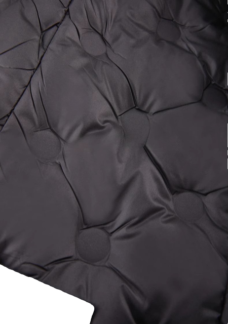 2025 new black down lining coat