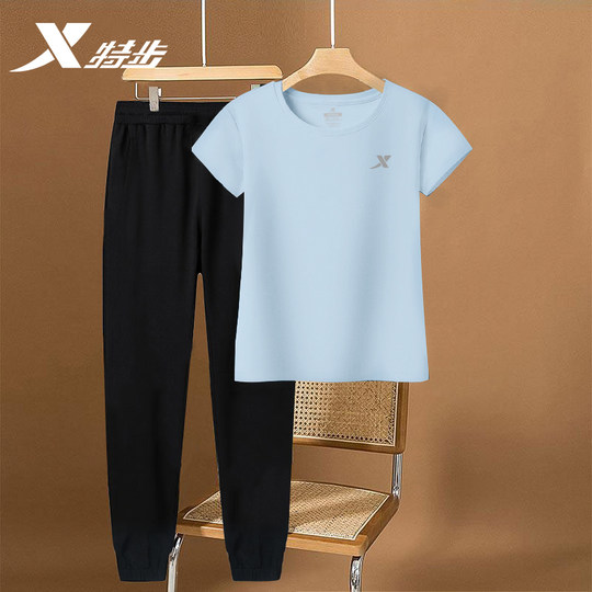Xtep sportswear suit short sleeve T-shirt