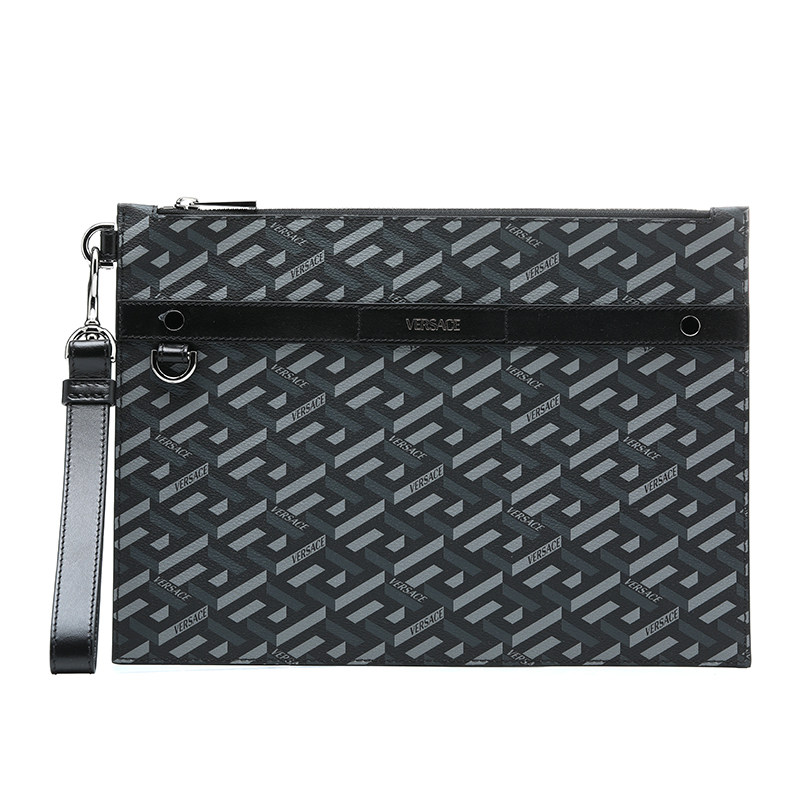 【自营】versace /范思哲男士手拿包 天猫国际自营时尚范男士包袋
