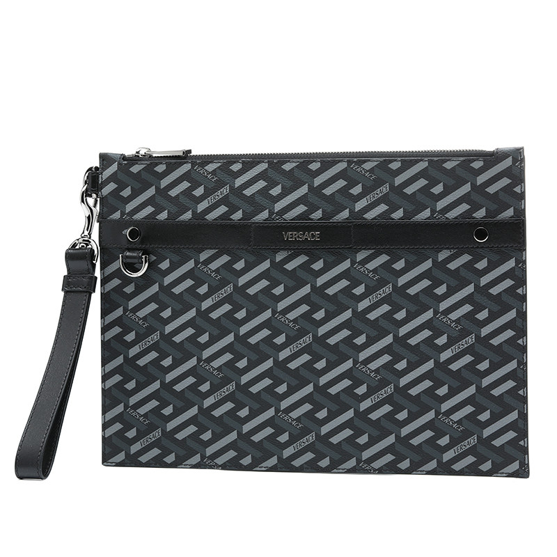 【自营】versace /范思哲男士手拿包 天猫国际自营时尚范男士包袋