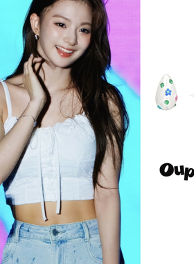 Oups！原创Y2K女团旋彩乐章耳环