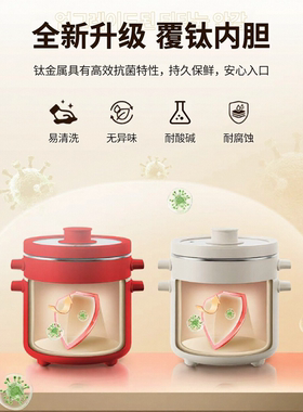 迷你元气电煮锅蒸炖煮一体电火锅