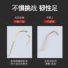 Flat sleeve hook gold sleeve fish hook bulk genuine white hook barbs without barbs thin fishing hook fishing gear