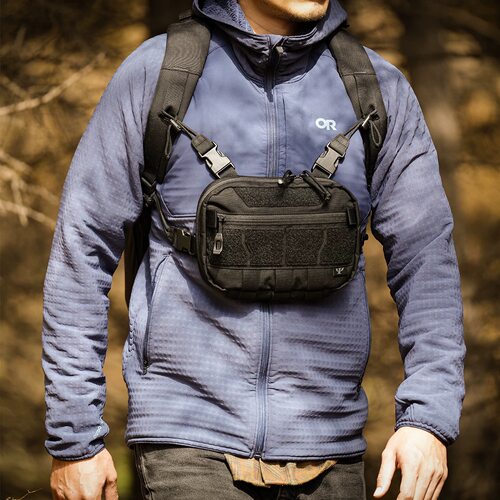 PSIGEAR RF-1多功能胸包外挂包随身医疗包 V2 PS06050A - 图2