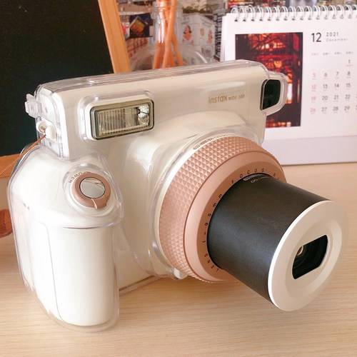 【Wide300透明水晶壳】拍立得保护壳instax硬壳外壳相机壳子配件-图0