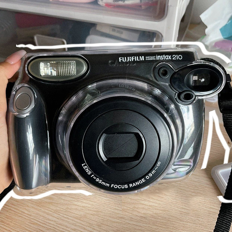 【wide210/200透明水晶壳】拍立得硬壳instax保护壳相机外壳壳子 - 图0