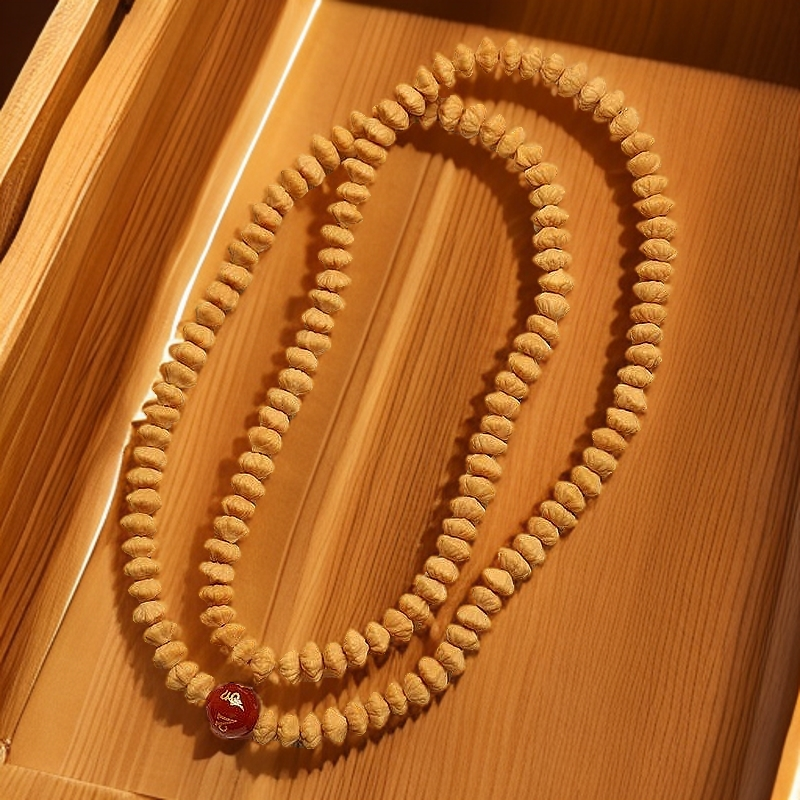 金叶莲花菩提佛珠手持飞碟念珠金叶菩提招财项链九华山金钱子手串,淘宝优惠券,粉丝福利购,淘宝优惠卷