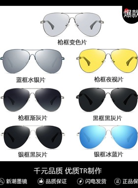 偏光太阳镜防紫外线偏光开车专用