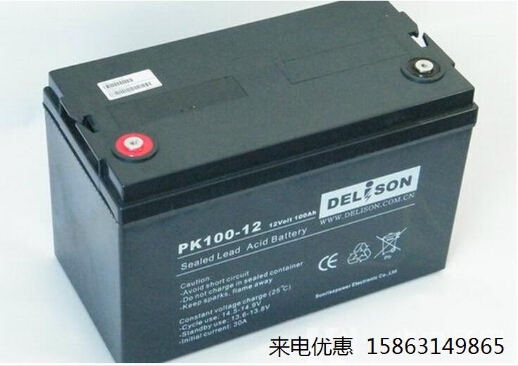 DELISON德利森蓄电池 PK65-12消防主机12V65AH/10HR阀控式电瓶 - 图2