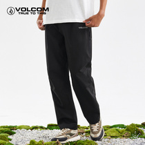 VOLCOM Diamond Outdoor Brand Climbing Camping Pure Color Punching Pants 2023 New Winter Waterproof Windproof Long Pants