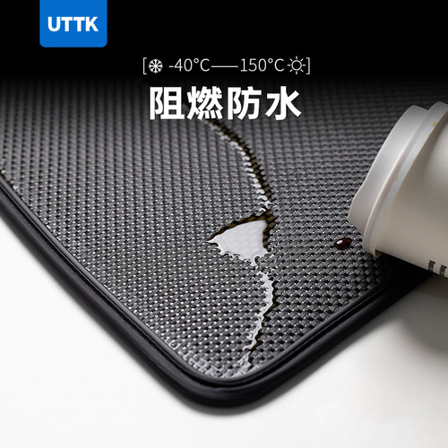 UTTK适用于特斯拉modelyl脚垫modelxmodels科技纤维汽车脚垫耐脏 - 图2