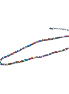 陶瓷项链米珠多巴胺创意手绘礼物吊坠景德镇民族风饰品爱心可爱