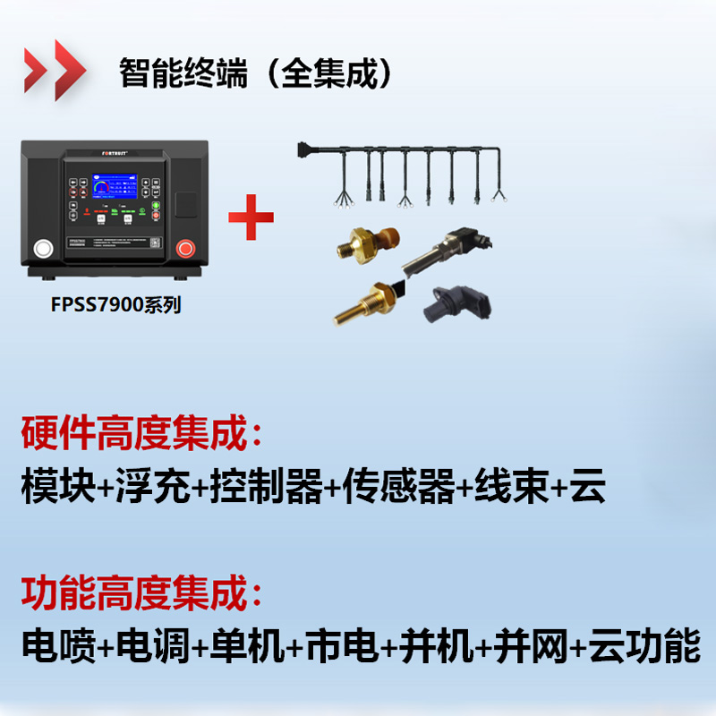 孚创7900柴油发电机组控制器箱船用监控仪模块自动启动停面板配件-图0