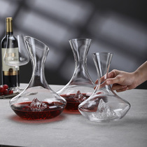 Decanter red wine Home luxurious upscale net red light extravagant iceberg crystal wine Wine Distributor Superior Red Wine Pot