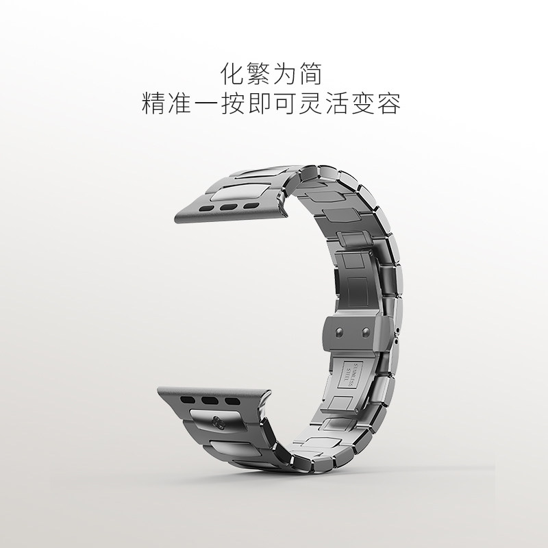 GoldenConcept古德康赛RO/EV皇家不锈钢带苹果Ultra2/3S10/11表带,淘宝优惠券,粉丝福利购,淘宝优惠卷