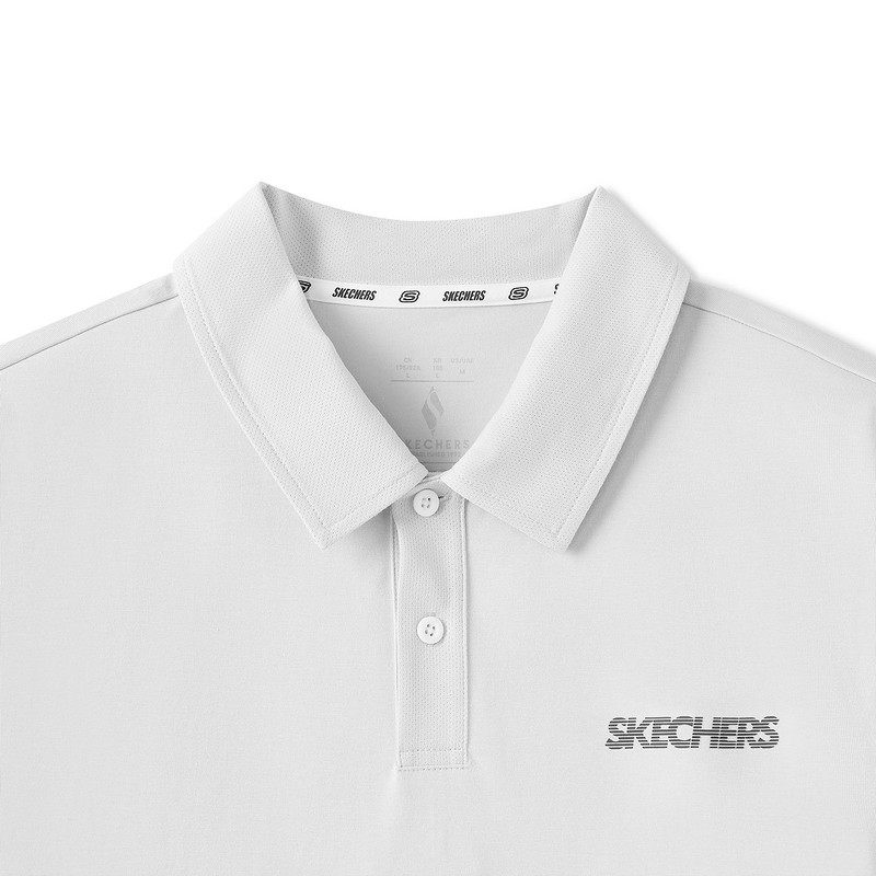 Skechers斯凯奇26年新款男宽松潮流拼接Polo休闲透气短袖L225M128,淘宝优惠券,粉丝福利购,淘宝优惠卷