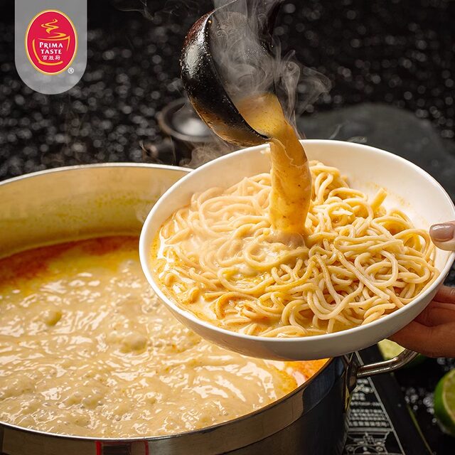 Singapore Primataste Yum Kitchen steamed ramen whole wheat laksa curry high-end noodles cooking instant noodles
