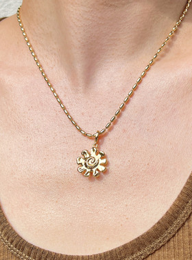 【热销】莓拉十字秘钥/四叶草/巴洛克珍珠项链DIY吊坠百搭长项链