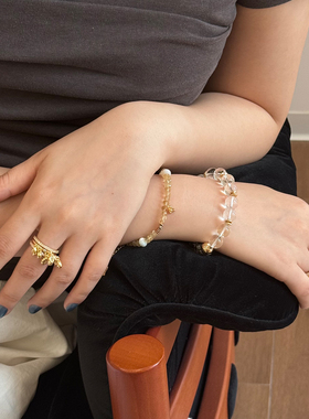 周深同款-莓拉「喜金」黄水晶旺财盘缠手链招财好运手串圣诞礼物