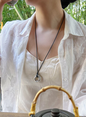 莓拉「白昼」蜡绳长项链