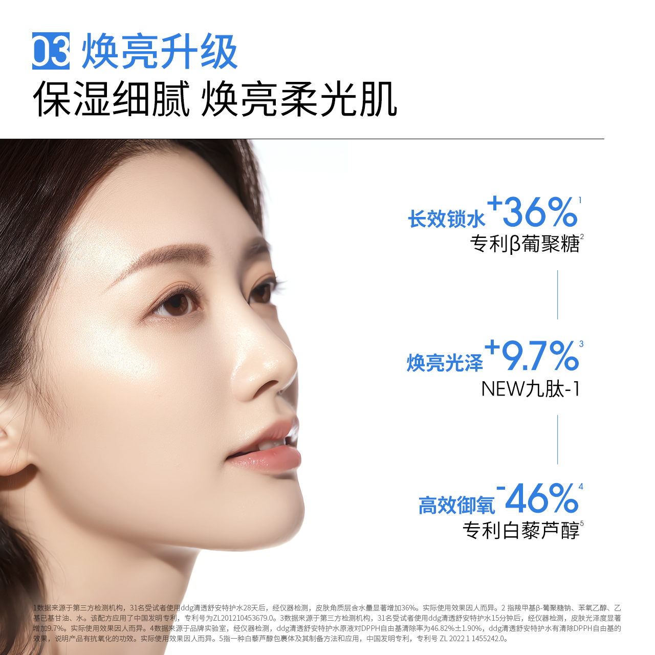 ddg511特护水乳套装清爽补水保湿修护敏感学生护肤品女温和不刺激