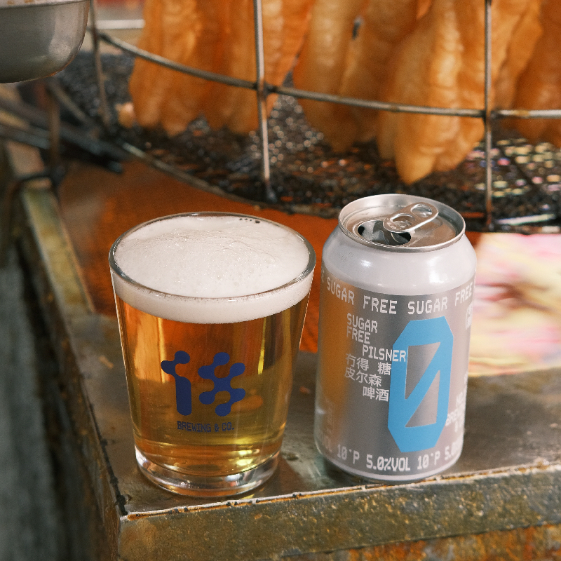 拾捌精酿 18号酒馆 冇得糖零糖皮尔森 PILSNER 皮尔森精酿啤酒 - 图0