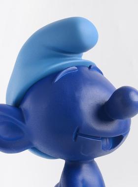 oakliving克莱因蓝精灵摆件卡通潮玩客厅电视柜儿童玩具装饰品