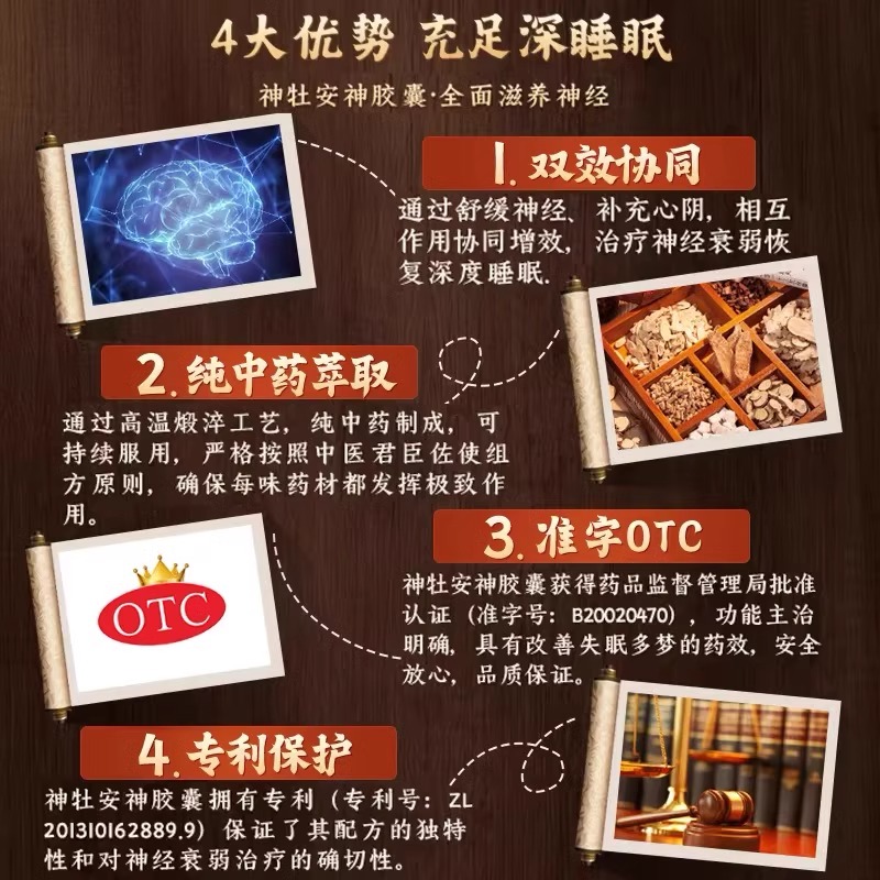 年青保 神牡安神胶囊 0.25g*80粒*1瓶/盒