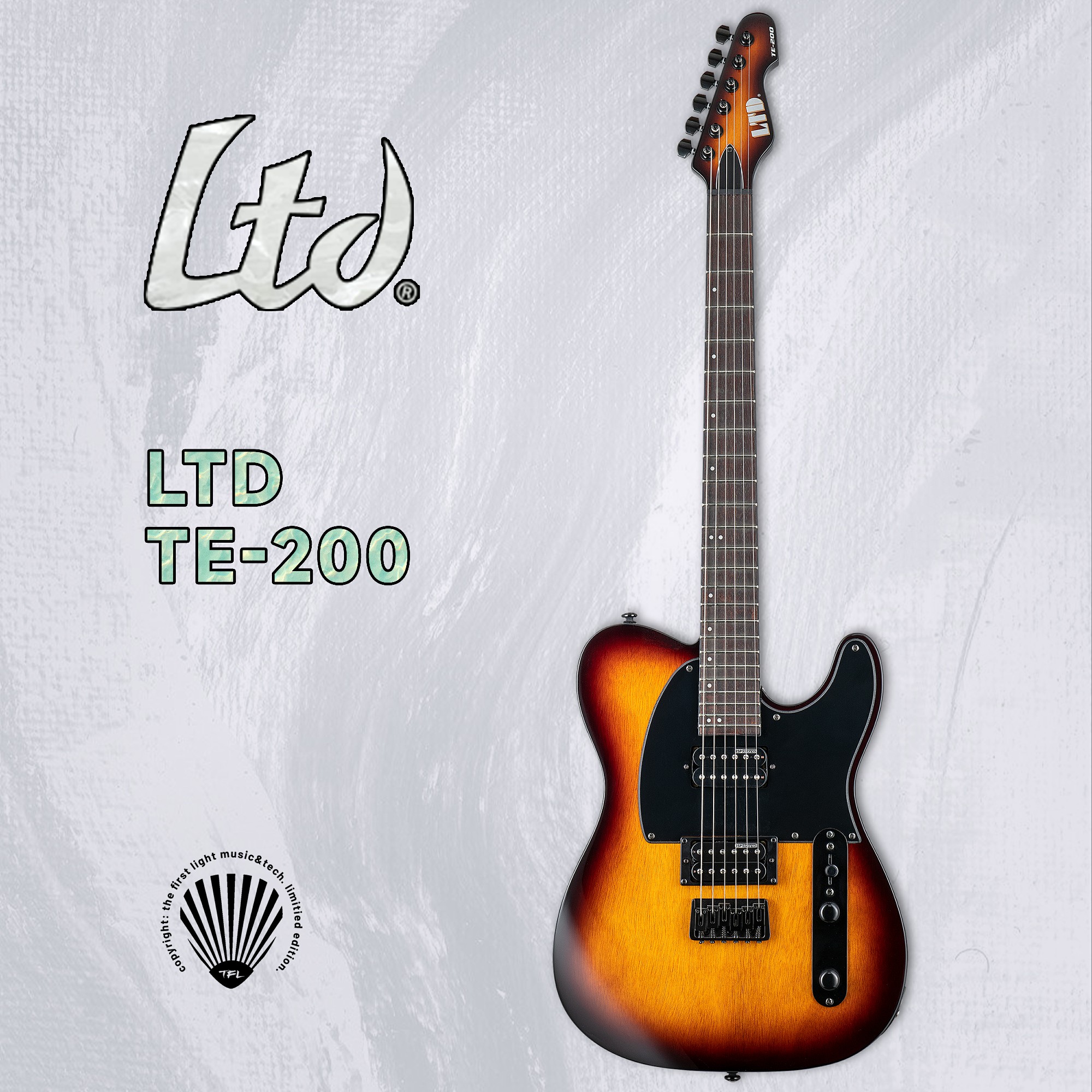 曙光音乐 ESP LTD TE200 Tele 印尼产 电吉他 入门进阶高性价比 - 图2