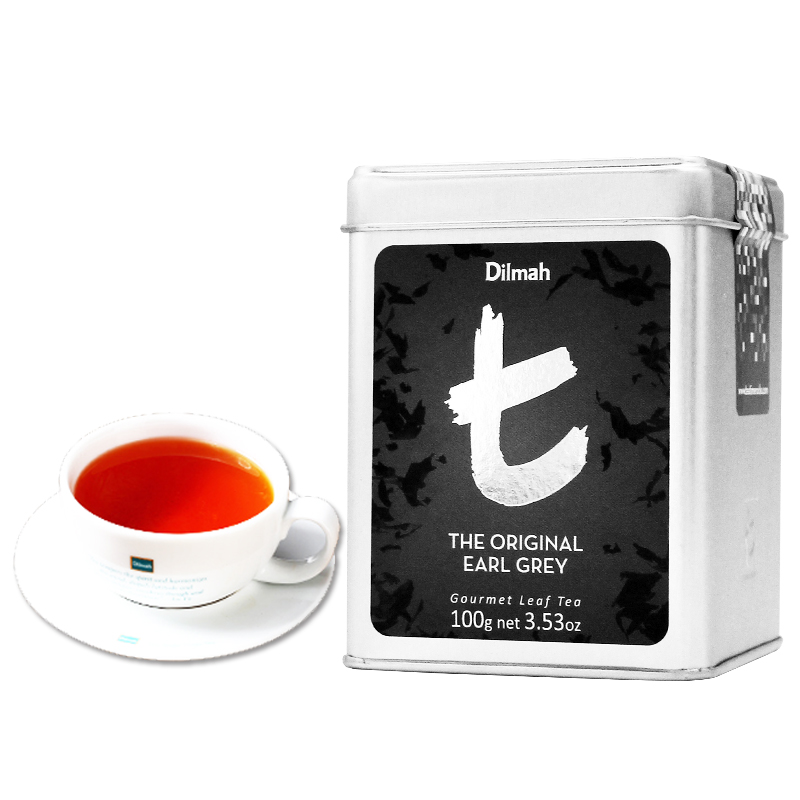 进口Dilmah迪尔玛茶叶 伯爵红茶叶 t罐装 原装斯里兰卡锡兰茶100g - 图3