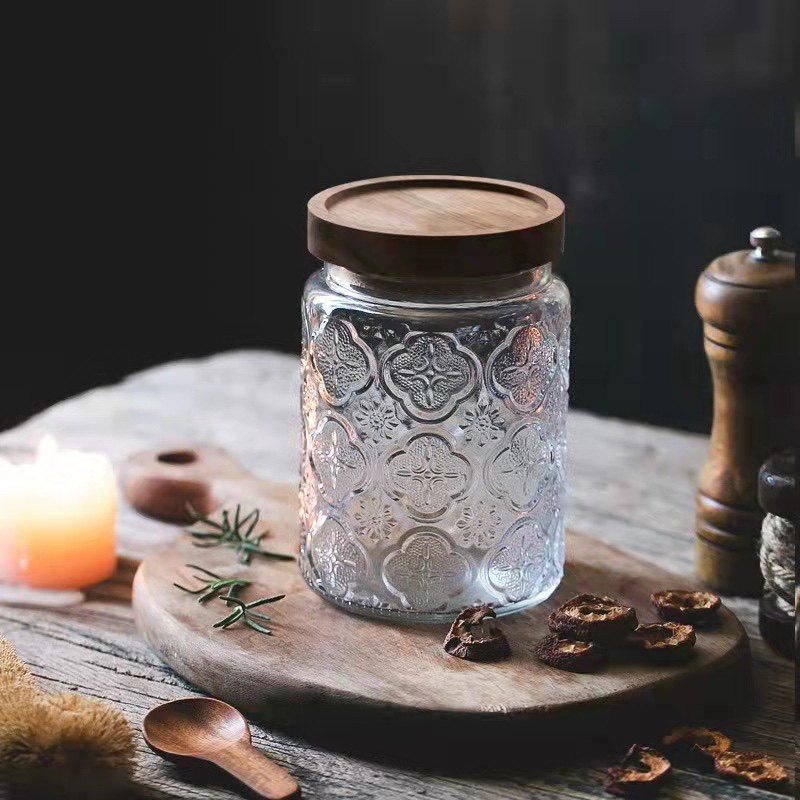 酒吧百科复古玻璃收纳罐干果香料密封储物罐水晶玻璃罐装饰物糖缸,淘宝优惠券,粉丝福利购,淘宝优惠卷