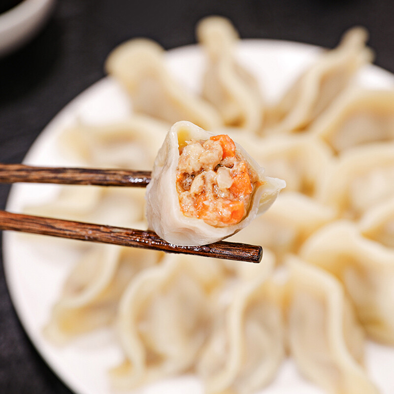 东来顺牛肉羊肉大葱芹菜玉米三鲜水饺馄饨435g24只装速冻早餐火锅 - 图1