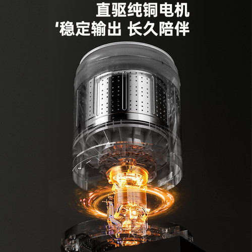 韩国现代全自动洗衣机脱水机迷你家用小型内衣裤快速甩干单桶静音 - 图2