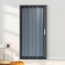 Aluminum alloy folding door wide aluminum isolation door fire retardant flame retardant kitchen toilet toilet balcony shop door