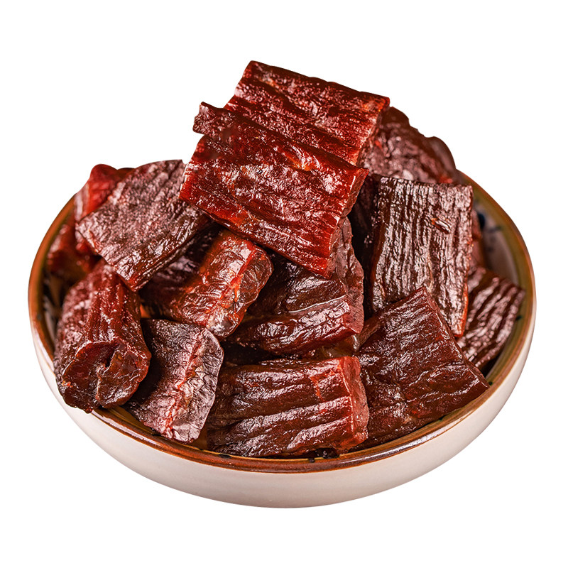 内蒙古手撕熟食休闲孕妇风干牛肉干 小牦牛扎西牛肉类