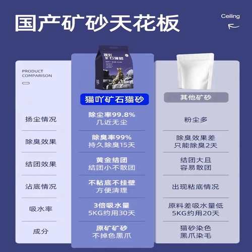 Натуральная натрия на основе натрия, активированная на кошачьем мусоре для дезодоризации углерода и кластера с низким содержанием пищи с песком бентонит 20 кг.