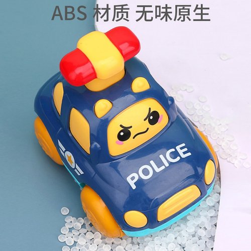 儿童按压小汽车男孩惯性回力车1-3岁宝宝益智玩具女孩耐摔发条 - 图3