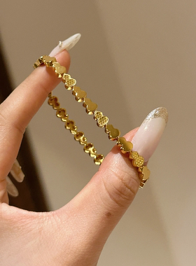 超闪葫芦手链女轻奢小众精致手串